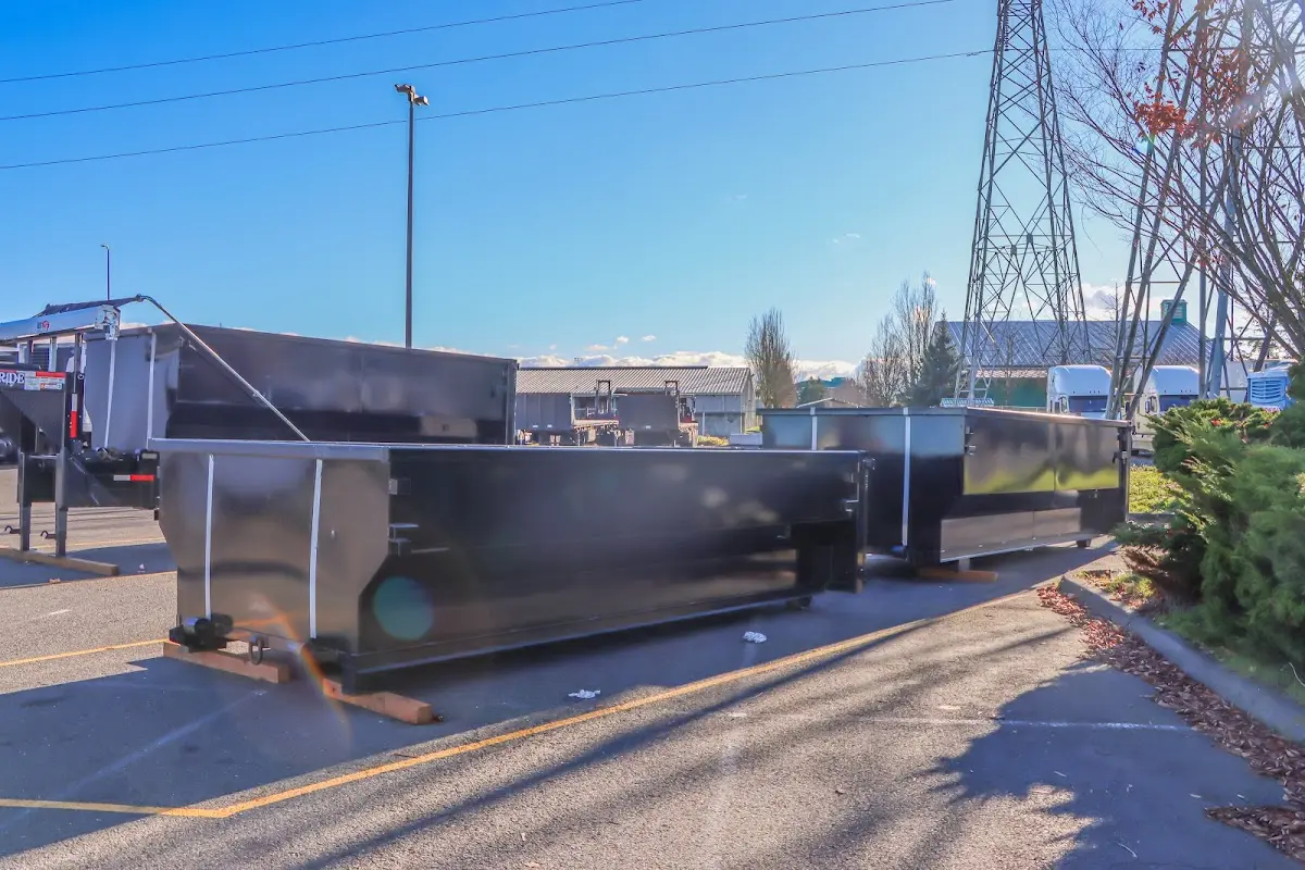 Professional dumpster rental and junk removal service in Elmwood